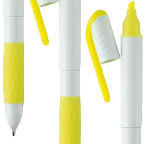 Twistable Ballpoint And Highlighter