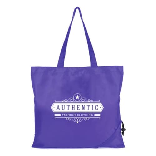 Bayford Folding Shopping Bags in Purple