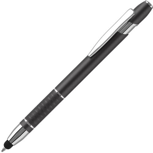 Custom Branded Bella Stylus Ballpens in Gunmetal from Total Merchandise