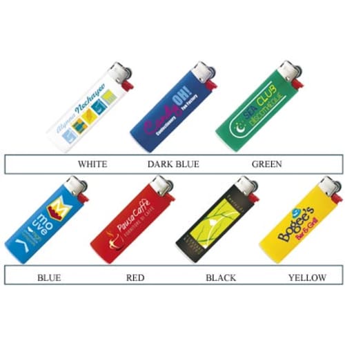Custom Printed BiC Slim Lighters Total Merchandise