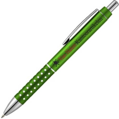 Green Branded Ballpoint Pens Printed with Your Logo from Total Merchandise