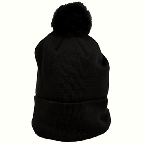 Bobble Hats in Black