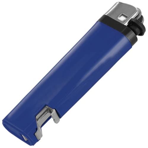 Promotional Blue Bottle Opener Lighters Printed with Your Logo from Total Merchandise