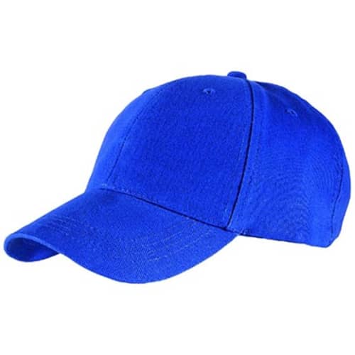 Brushed Heavy Cotton Cap in Blue