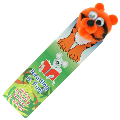 Tiger Animal Bug Bookmarks Printed with Your Design from Total Merchandise