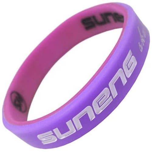 Dual Layer Silicon Wristbands