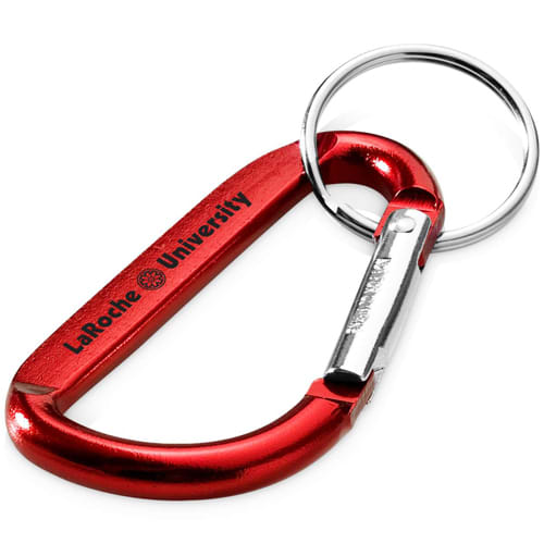 Promotional keyring for shop giveaways