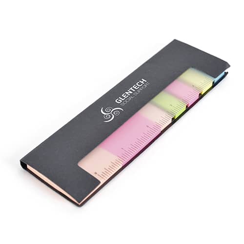 Branded Sticky Note Sets for Desktop Advertising