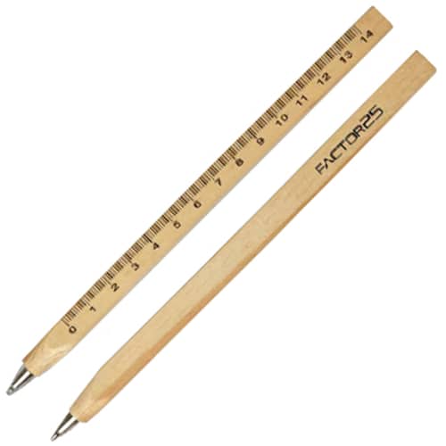 Custom Printed Ruler and Pen Combos for Business Stationery Gifts