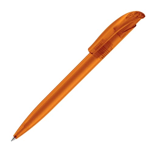 Corporate Branded Challenger Icy Ballpen in Orange from Total Merchandise