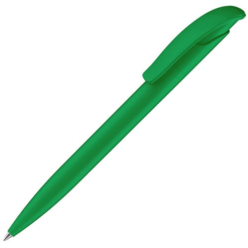 Corporate Branded Challenger Polished Ballpens in Vivid Green from Total Merchandise