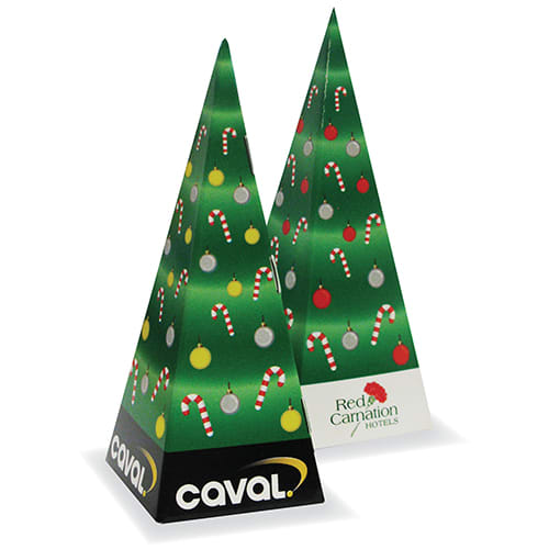 Promotional Christmas Tree Sweet Boxes for merchandise gifts