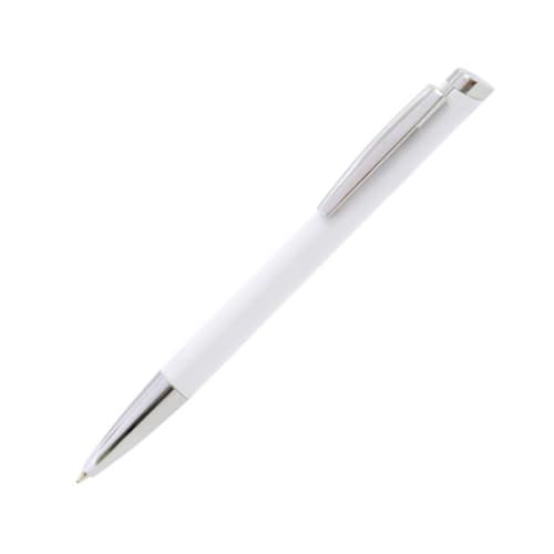 Clip Clic Ballpens in White