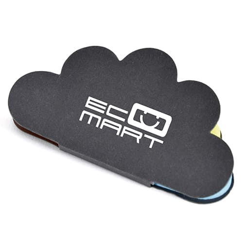 Custom Branded Cloud Shaped Sticky Notes are a fun and unique product to advertise your brand