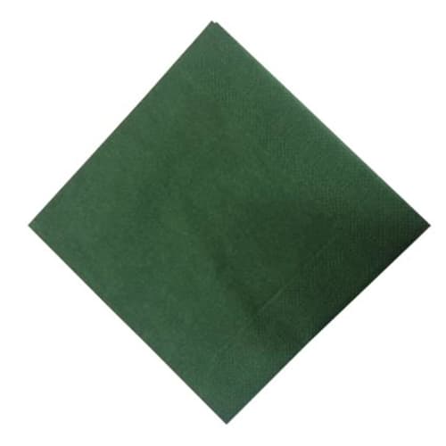 Cocktail Napkins in Dark Green