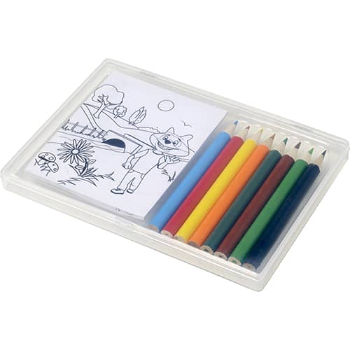 Branded Colouring Pencil Picture Packs for Children's Gifts