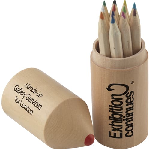 Branded Colouring Pencils Topper Set for School Merchandise