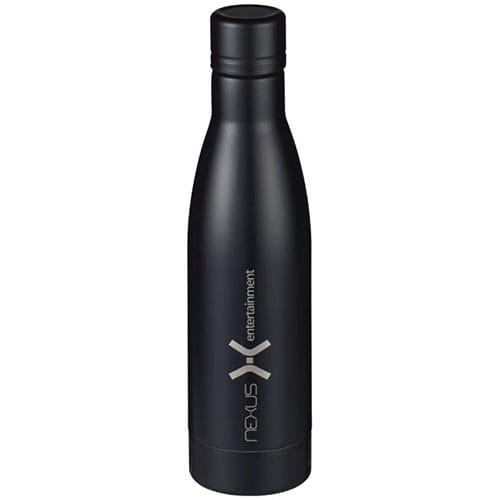 Premium Copper Vacuum Insulated Bottles in Black