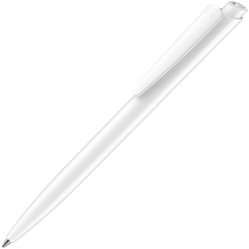 Corporate Branded Dart Basic Ballpen in White from Total Merchandise