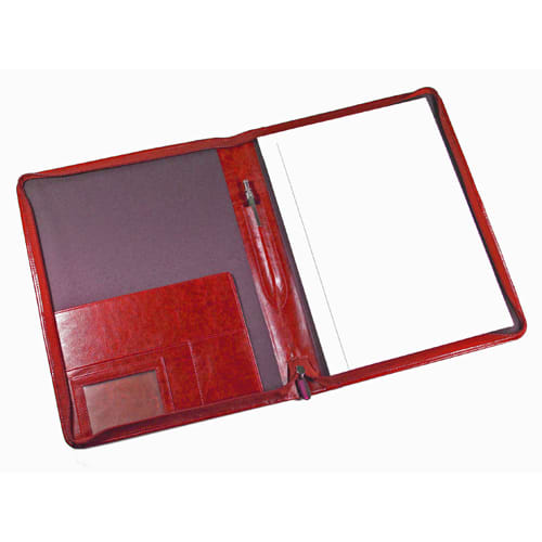 Darwin A4 PU Zipped Conference Folders