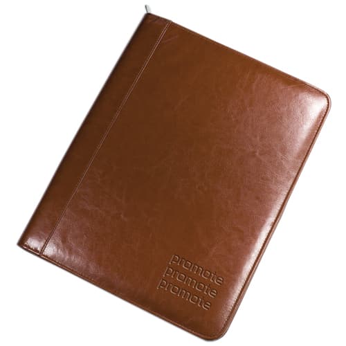 Darwin A4 PU Zipped Conference Folders