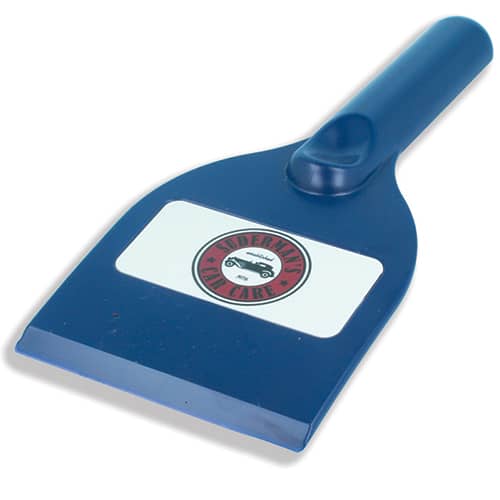 Branded Deluxe Ice Scrapers in Blue Printed with Your Logo from Total Merchandise