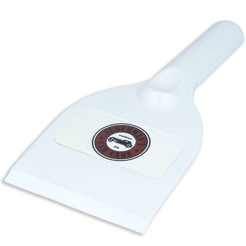 Promotional Deluxe Ice Scrapers in White Printed with Your Logo from Total Merchandise