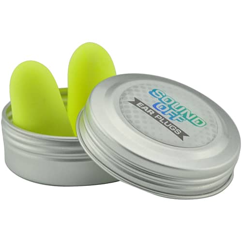 Promotional Disposable Ear Plugs with company logos