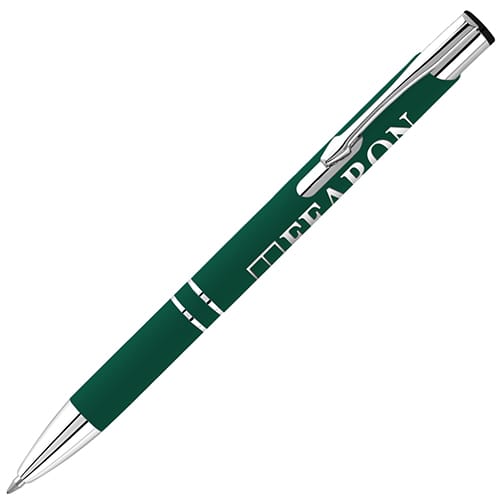 Promotional Electra Classic Dark Soft Ballpens for Office Merchandise