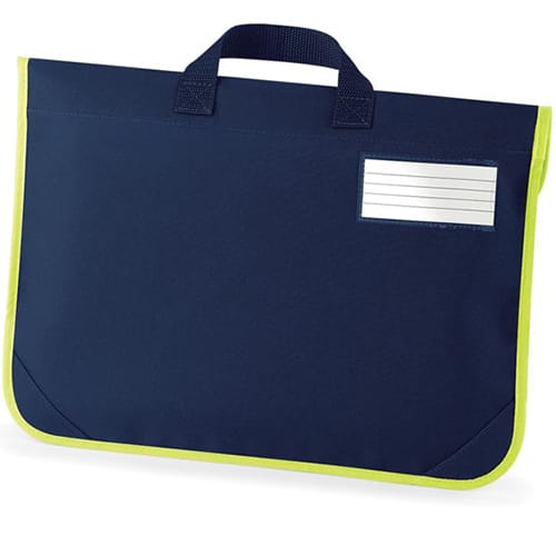 Enhanced Viz School Bags in French Navy, Printed with Your Logo from Total Merchandise