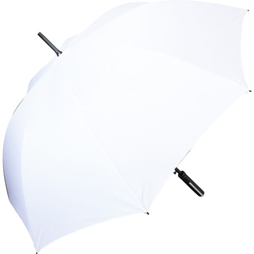 Printed Executive Golf Umbrella in white from Total Merchandise