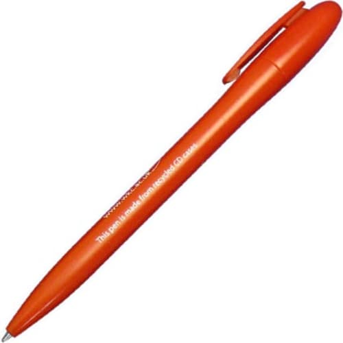 Express Recycled CD Case Pens in Red