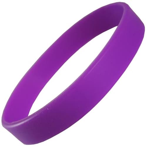 Total Express Silicone Wristbands in Purple