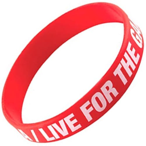 Total Express Silicone Wristbands in Red