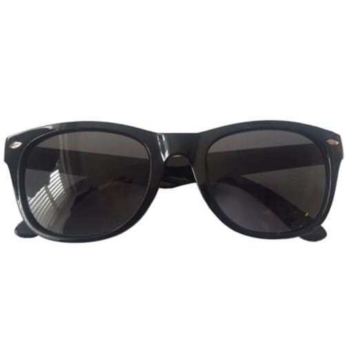 Promotional Black Express Sunglasses Printed with Your Logo from Total Merchandise