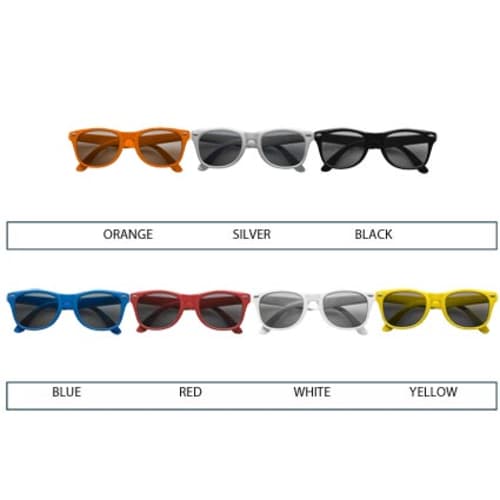 Promotional Express Sunglasses in a Range of Colours from Total Merchandise