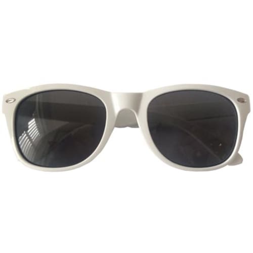 Branded White Express Sunglasses Printed with Your Logo from Total Merchandise