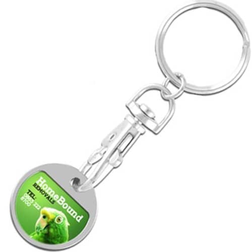 Express Value Trolley Coin Keychains