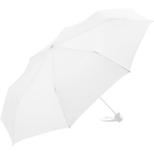 Fare Mini Alu Umbrellas in White