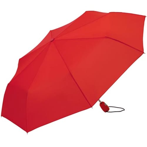 Fare Auto Mini Alu Umbrellas in Red