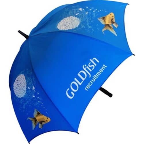 Fibrestorm Automatic Golf Umbrellas in Sapphire Blue
