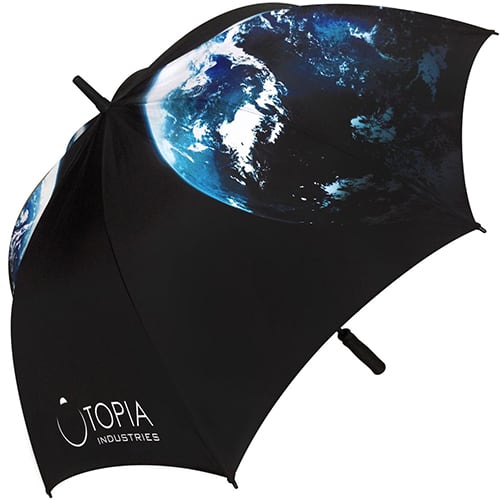 Fibrestorm Automatic Golf Umbrellas in Black