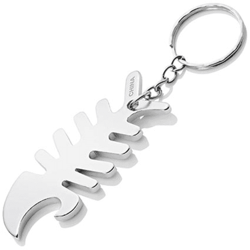 Fish Bone Winder Keyrings