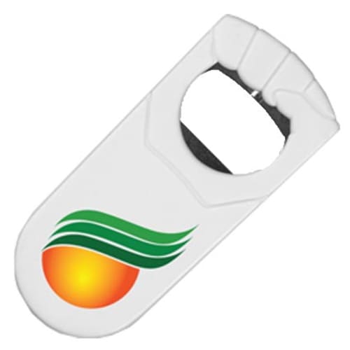 Fist Shaped Bottle Opener in White