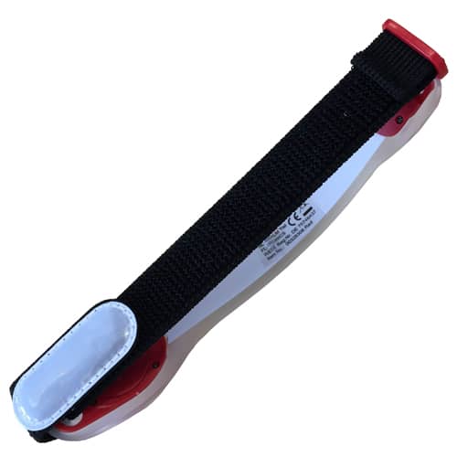 Flashing LED Silicone Arm Straps For Fitness Campaigns From Total Merchandise