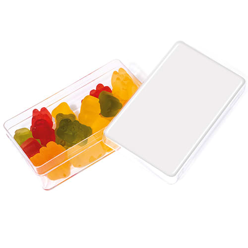 Printed Free From Gummy Bear Rectangle Pots for company merchandise