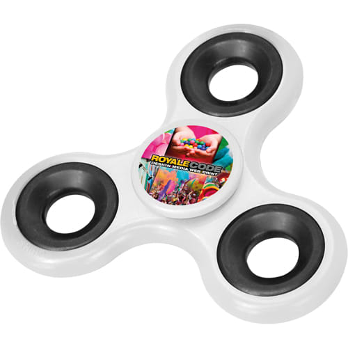 Promotional Full Colour Fidget Spinners with company design