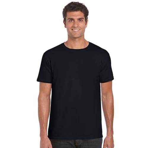 Gildan Soft Style T-Shirts in Black