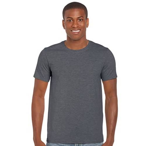 Gildan Soft Style T-Shirts in Dark Heather Grey