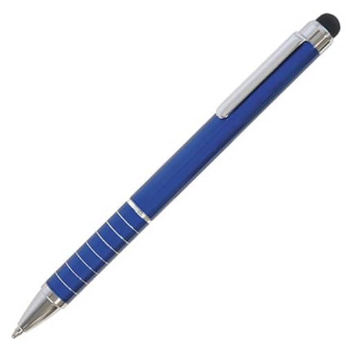 Soft Stylus Ballpens in Blue